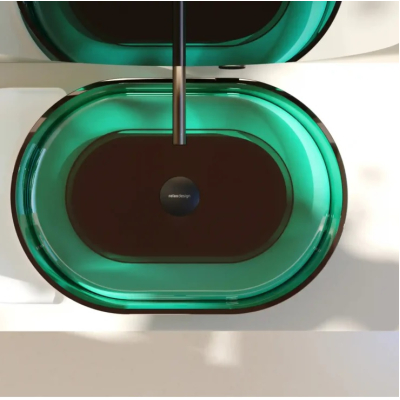 Relax Design Boxy Round L Раковина на стільницю 60cм