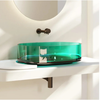 Relax Design Boxy Round L Раковина на стільницю 60cм