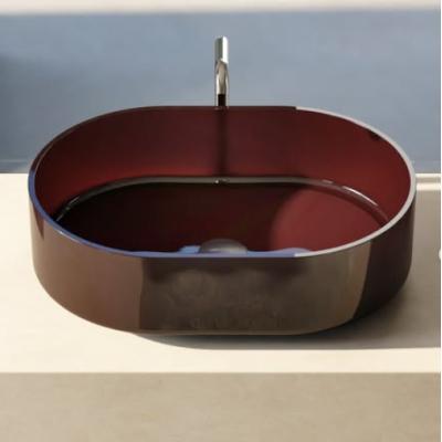 Relax Design Boxy Round L Раковина на стільницю 60cм