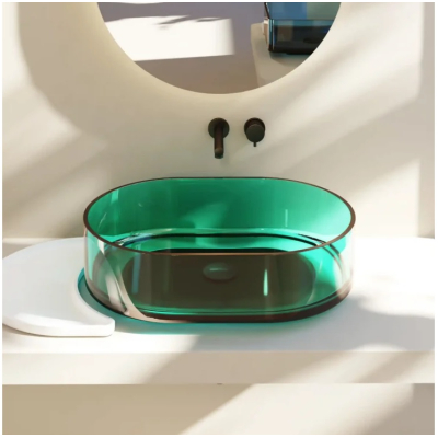 Relax Design Boxy Round L Раковина на стільницю 60cм