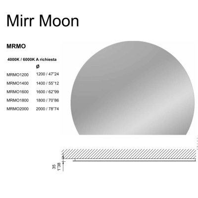 Moma Design дзеркало Mirr Moon