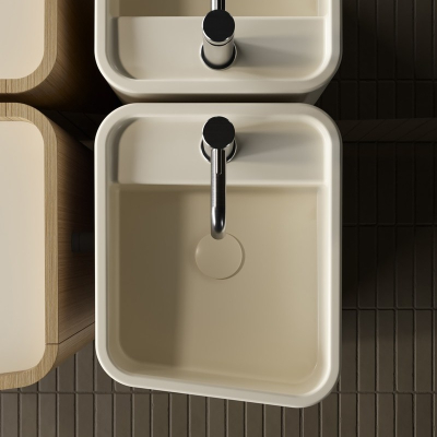 Nic Design Twin раковина підлогова з тумбочкою