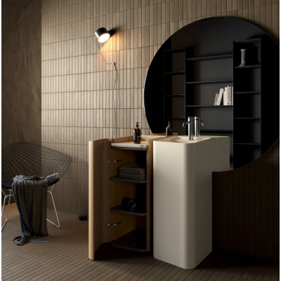 Nic Design Twin раковина підлогова з тумбочкою