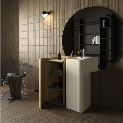 Nic Design Twin раковина підлогова з тумбочкою