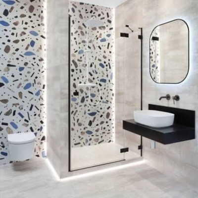 Fioranese Fio Ghiaia Terrazzo Maxi керамограніт