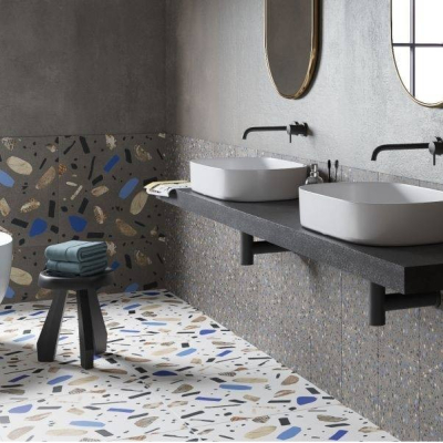 Fioranese Fio Ghiaia Terrazzo Maxi керамограніт