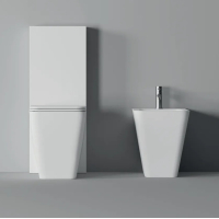Alice ceramica Hide Square55 унітаз підлоговий з бачком