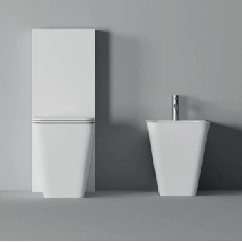 Alice ceramica Hide Square55 унітаз підлоговий з бачком
