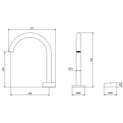 IB Rubinetterie Cake змішувач до раковини CA394