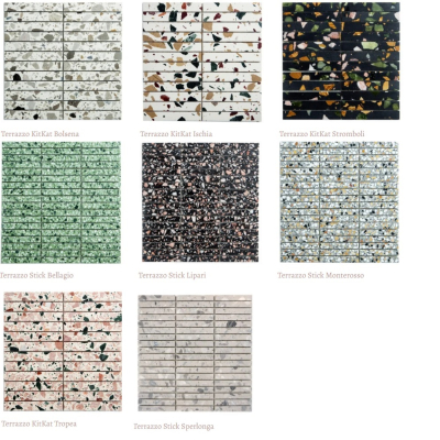 Ston Italia Pietrarreda Terrazzo Stick мозаїка 