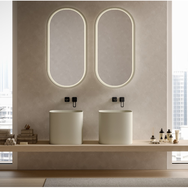 Norahdesign Cube01 раковина накладна Н45/55см