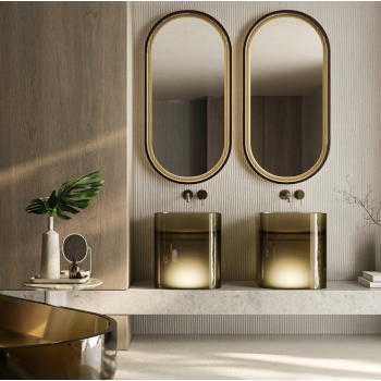 Norahdesign Cube02 раковина накладна Н45/55см