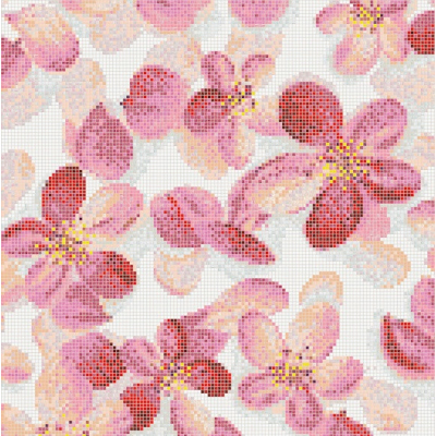 Bisazza Flora Secret Garden мозаїка панно