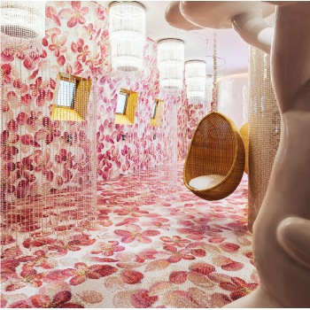 Bisazza Flora Secret Garden мозаїка панно