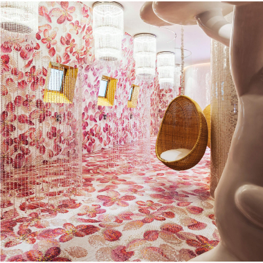Bisazza Flora Secret Garden мозаїка панно