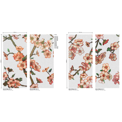 Bisazza Flora Peachtree мозаїка панно