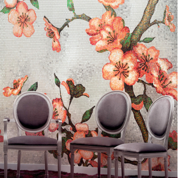 Bisazza Flora Peachtree мозаїка панно