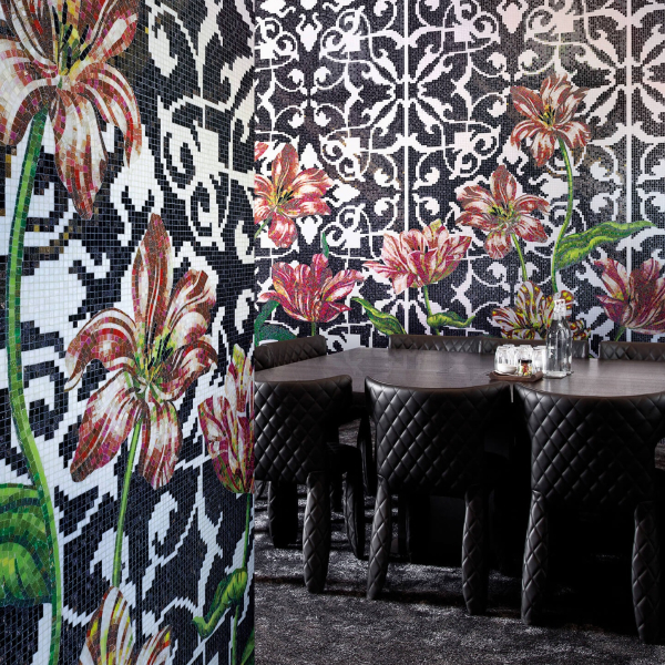 Bisazza Flora Tulips мозаїка панно