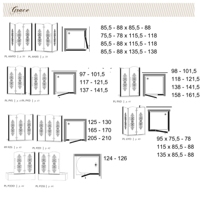 Box&Co Doccia Grace душова в нішу