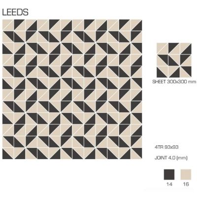 Top Cer плитка для стін та підлоги, модель Leeds