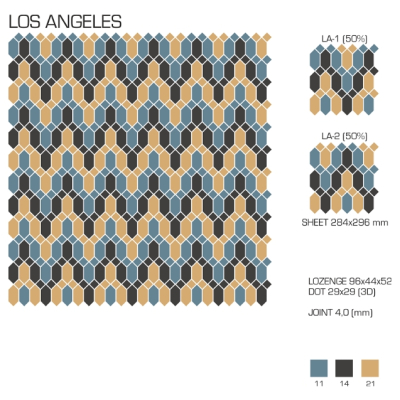 Top Cer плитка для стін та підлоги, модель Los Angeles