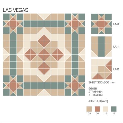 Top Cer плитка для стін та підлоги, модель Las Vegas