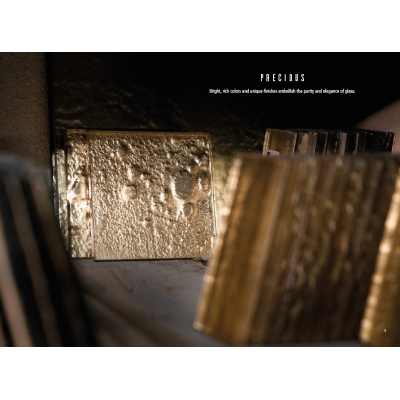 Vetro Color Glass mosaic плитка мозаїка скляна Gold