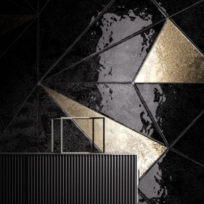 Vetro Color Glass mosaic плитка мозаїка скляна Gold