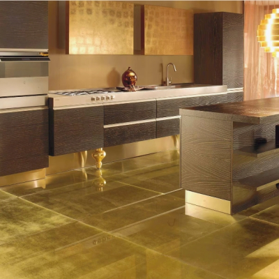 Vetro Color Glass mosaic плитка мозаїка скляна Gold