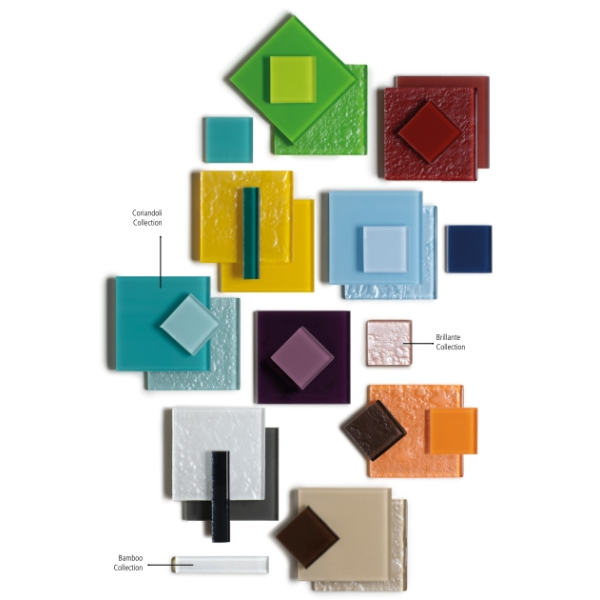 Vetro Color Glass mosaic плитка мозаїка скляна Colors1