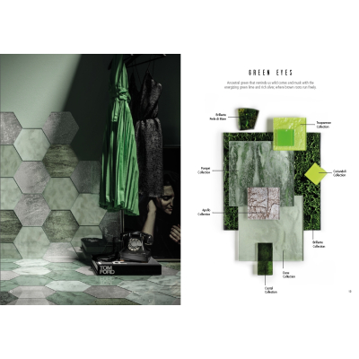Vetro Color Glass mosaic плитка мозаїка скляна Green
