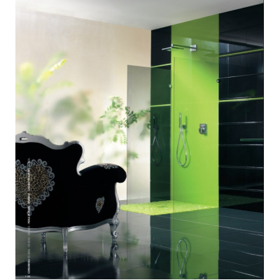 Vetro Color Glass mosaic плитка мозаїка скляна Nero