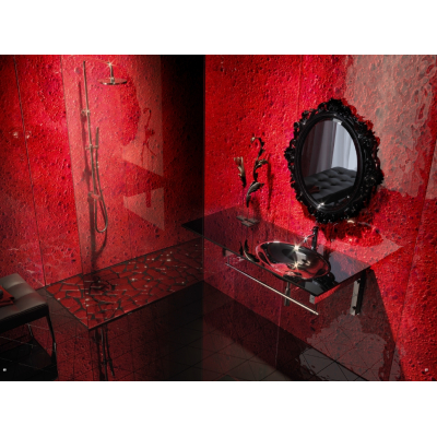 Vetro Color Glass mosaic плитка мозаїка скляна Rosso