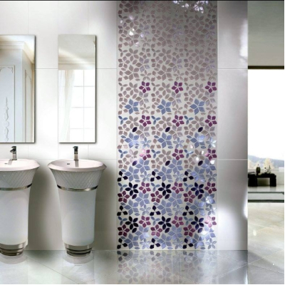 Vetro Vivo Glass mosaic Foglie мозаїка скляна Verde