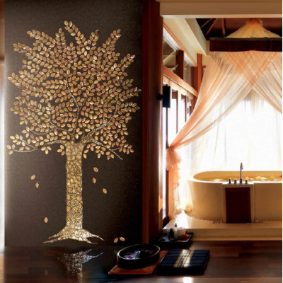 Vetro Vivo Glass mosaic Foglie мозаїка скляна Verde