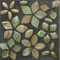 Vetro Vivo Glass mosaic Foglie мозаїка скляна Verde Vetro Vivo Glass mosaic Foglie мозаїка скляна Verde
