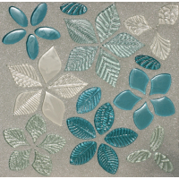 Vetro Vivo Glass mosaic Foglie мозаїка скляна Crystal