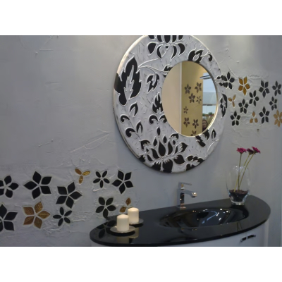 Vetro Vivo Glass mosaic Foglie мозаїка скляна Verde