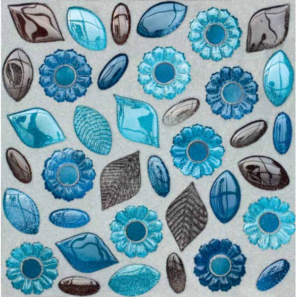 Vetro Vivo Glass mosaic Margherite мозаїка скляна 