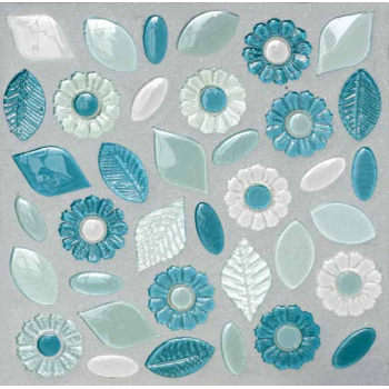 Vetro Vivo Glass mosaic Margherite мозаїка скляна 
