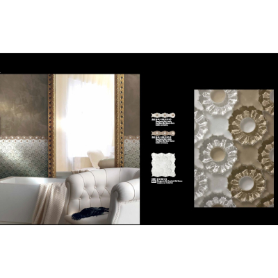 Vetro Vivo Glass mosaic Margherite мозаїка скляна 