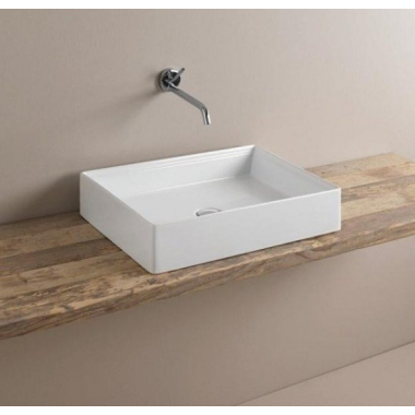 ArtCeram раковина накладна біла Scalino SCL002