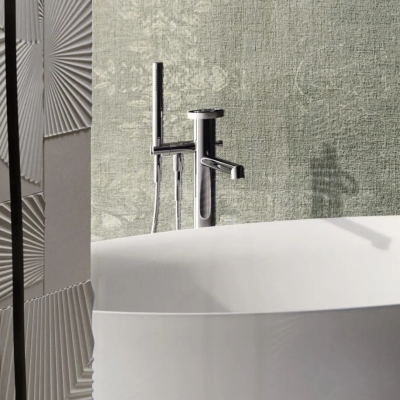Gessi Anello змішувач до ванни підлоговий 63328