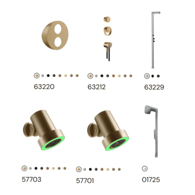 Gessi Outdoor G01 вуличный душ 63229