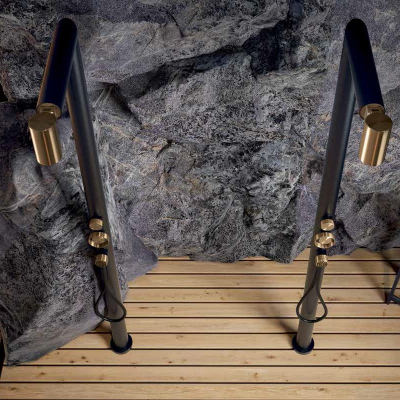 Gessi Outdoor вуличный душ 63203/63204