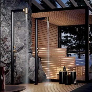 Gessi Outdoor вуличный душ 63203/63204