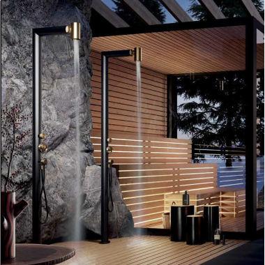Gessi Outdoor вуличный душ 63203/63204