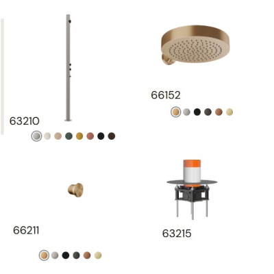 Gessi Outdoor Origini вуличный душ 63209