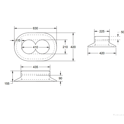 Relax Design Shell душова лійка 