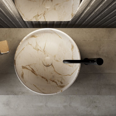 Nic Design Stones Ovvio раковина підлогова мармур